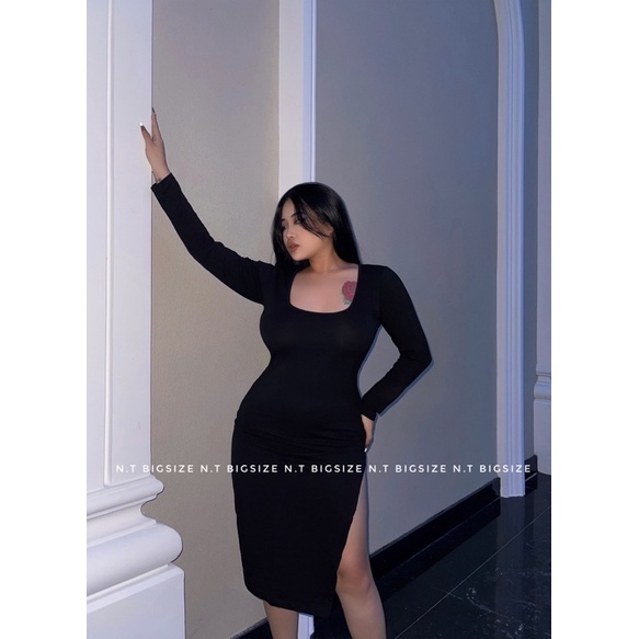 Đầm body xẻ đùi sexy