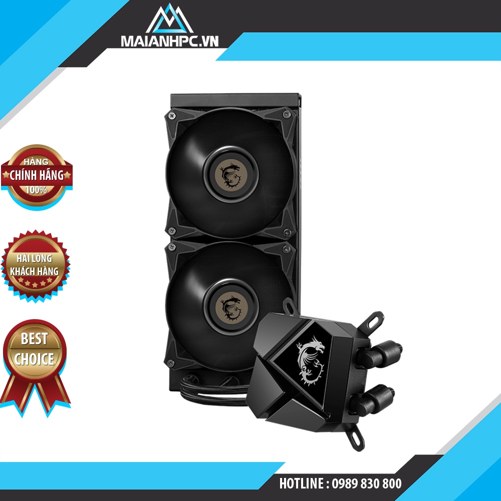 Tản Nhiệt Nước MSI MAG CORELIQUID P240 hàng chính hãng bảo hành 36th