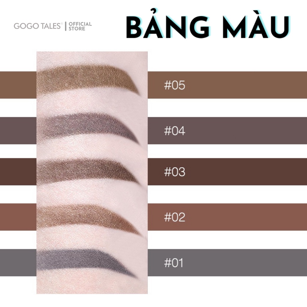 Chì kẻ mày Hold Live chống thấm nước lâu trôi Slim Brow nội địa trung chính hãng HL229