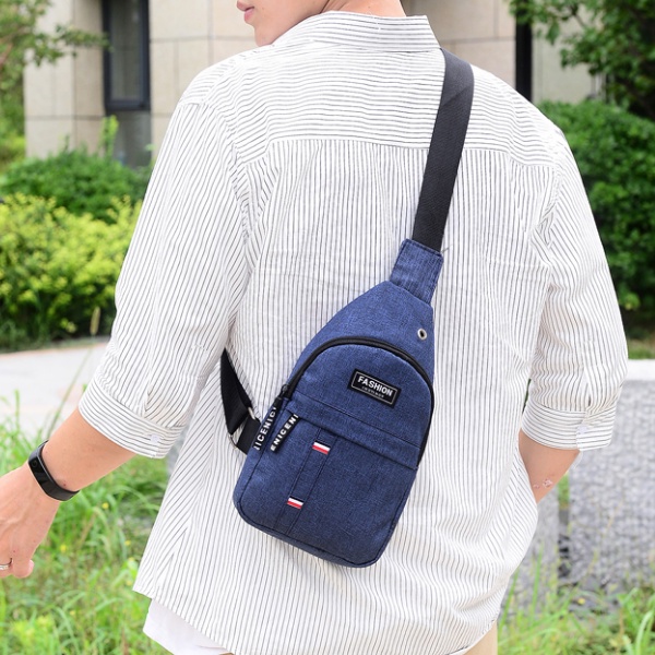 Túi Bao Tử Đeo Hông, Đeo Chéo Nam Vải Oxford Thời Trang TX089