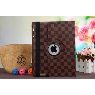 Bao da ipad 2, ipad 3, ipad 4 caro lv xoay 360 độ