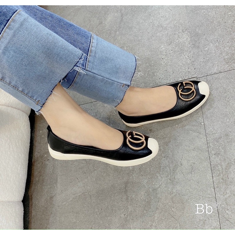 Free ship Giày búp bê nữ đế bệt phong cách hàn quốc fullbox