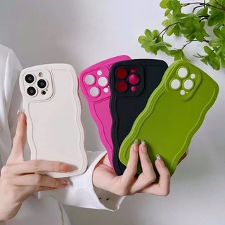 Ốp lưng iPhone 14 Pro Max, 14 Plus dẻo nhiều màu cạnh luợn sóng