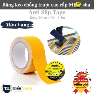 Băng keo dán nền chống trượt  cao cấp SAFETY WALK màu vàng (50mm x 18.3m)