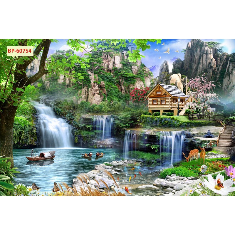 Tranh 3D Sơn thủy Cao Cấp