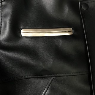 BOMBER CROPPED LEATHER JACKET BCJ01