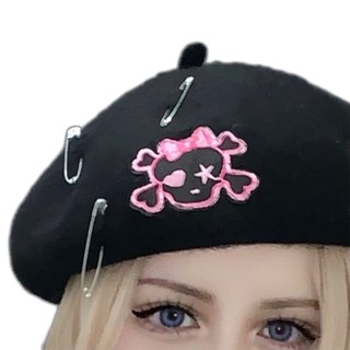 Nón Beret Phong Cách Gothic Thời Trang Cho Nữ