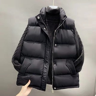 Áo GiLe Phao đen dáng khoẻ nam Nư ( hàng có sẵn)