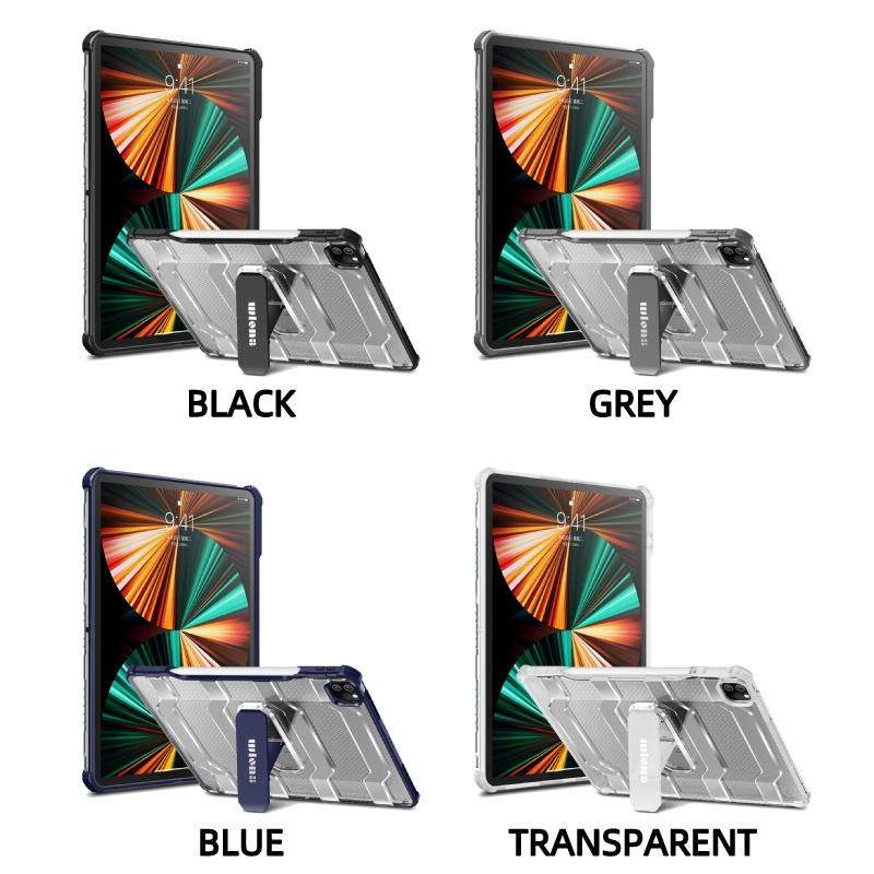 Ốp Bảo Vệ Máy Tính Bảng Kèm Ngăn Đựng Bút Và Giá Đỡ Hình Tròn Cho Ipad 10  / Air 5 Pro 11 '' / 12.9 '' Mini 6