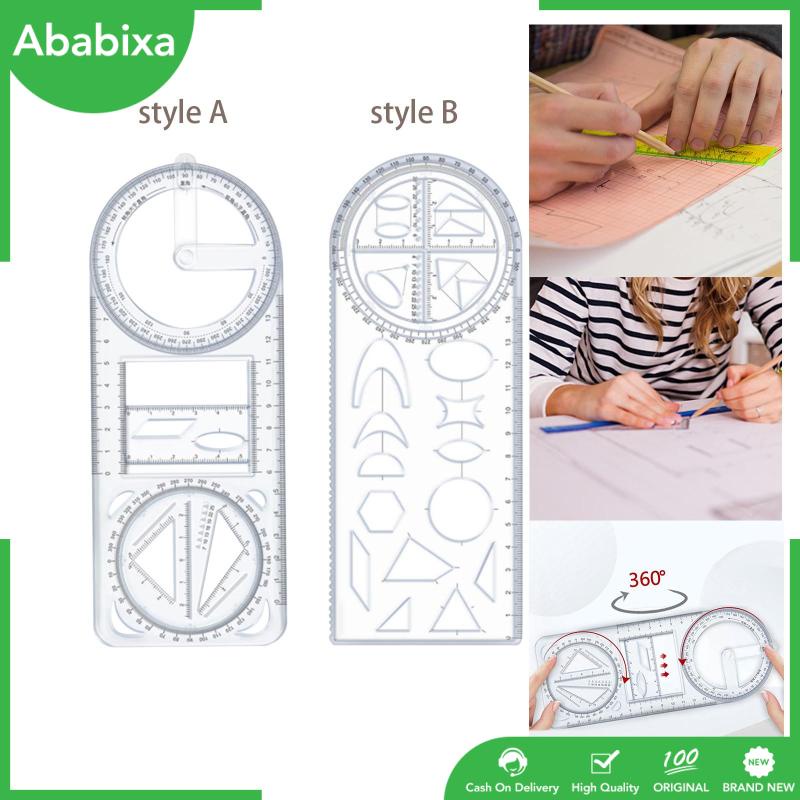 Thước Đo Hình Học Đa Năng Dùng Vẽ Tranh Cho Giáo Viên / Làm Mộc