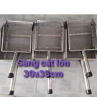 sàng cát, sàng phân gà ( sàn cát )