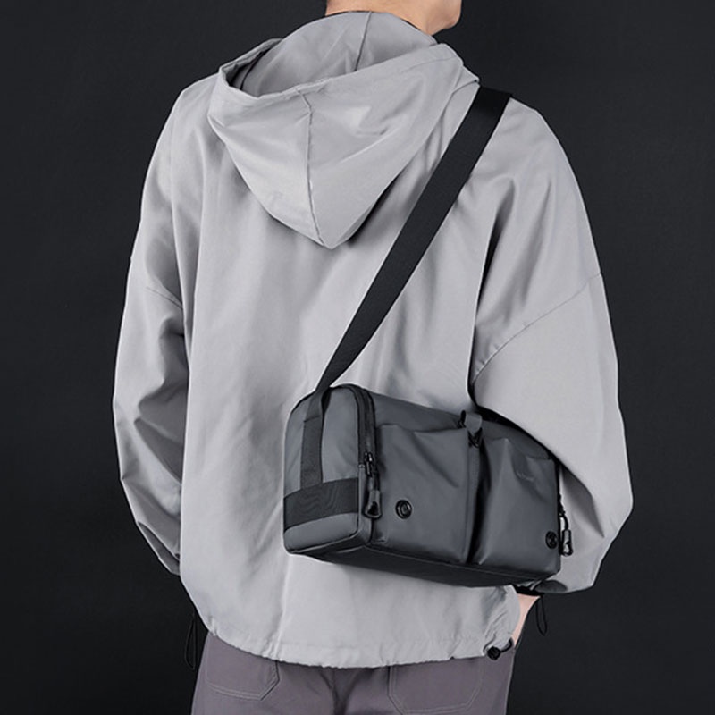 Túi Đeo Chéo Thể Thao Cỡ Lớn Bằng nylon Thời Trang Cho Nam