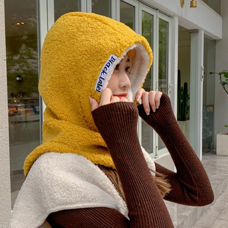 Mũ Len Che Tai Giữ Ấm Phong Cách Thể Thao Thời Trang Cho Nữ