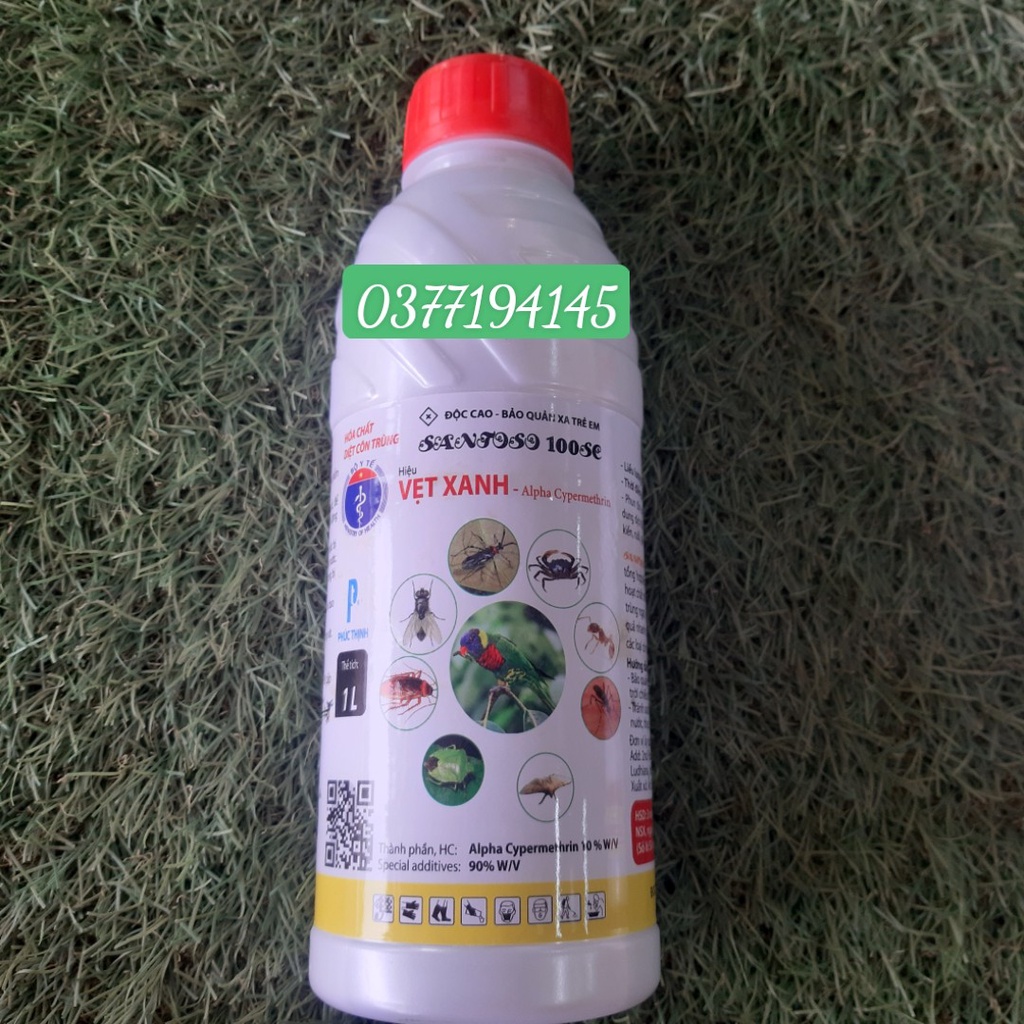 Santoso 100SC - Vẹt Xanh- 1 Lit  BMC