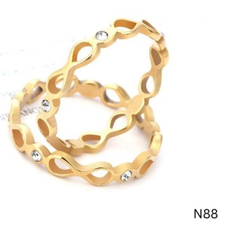 Nhẫn số 8 titan không đen rỉ N88