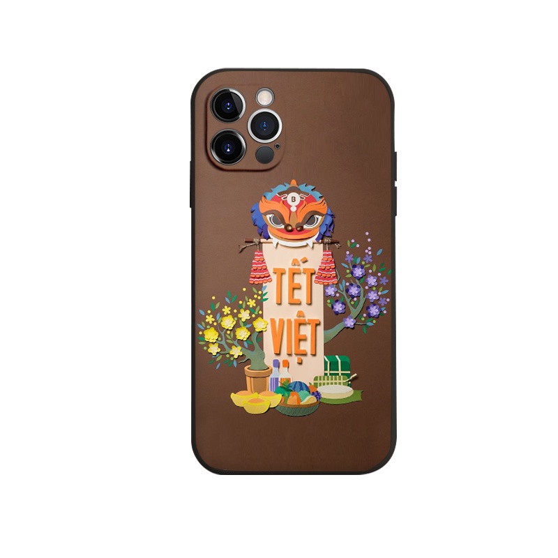 Ốp iphone cạnh vuông gia đình đoàn viên bảo vệ cam 6/6splus/7/7plus/8/8plus/x/xr/xs/11/12/13/14/pro/max/plus/