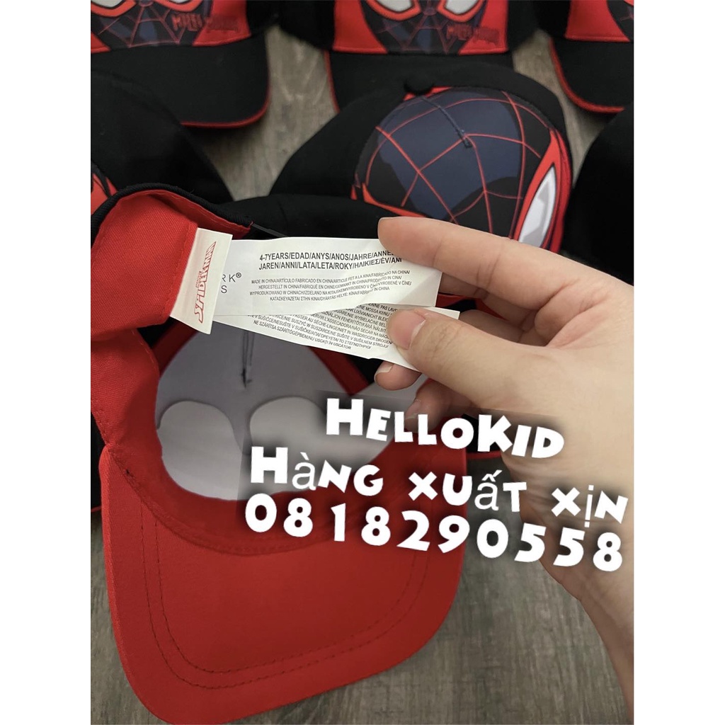 Mũ siêu nhân nhện bé trai primark