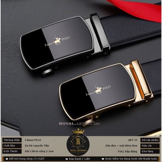 Thắt lưng nam cao cấp FaiaoePOLO , dây nịt nam cao cấp ROYAL.ARTDUCDO - ART33