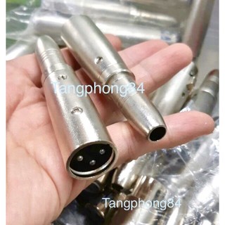 Jack Chuyển Đổi XLR Canon Đực Ra 6 Ly Cái, Đầu Chuyển Jack Canon Đực Ra 6 Ly Cái Sử Dụng Hệ Thống Âm Thanh