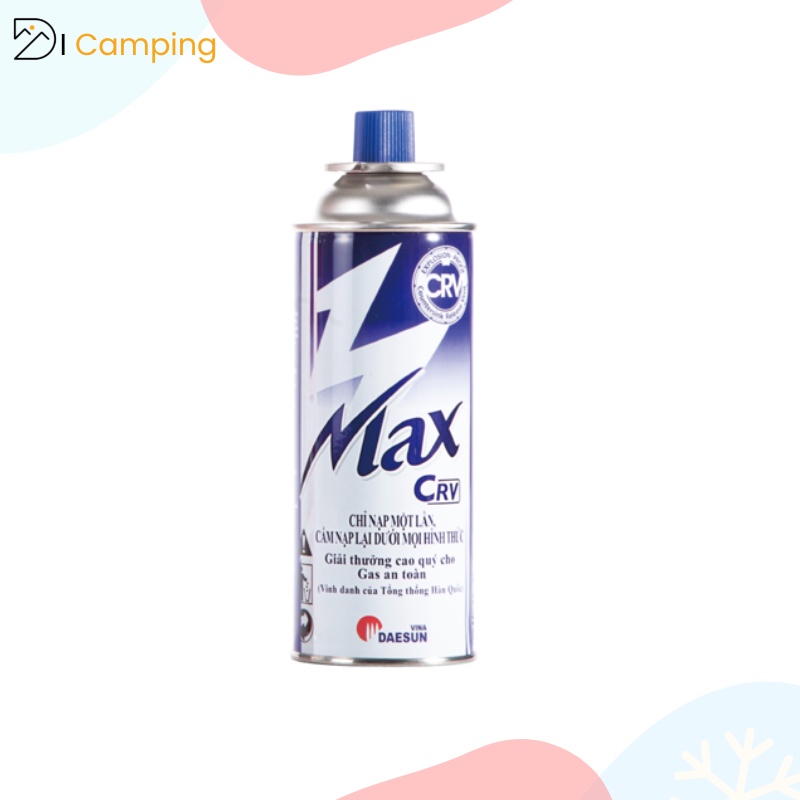 Bình Dã Ngoại Max Camping 230g và Max Crv 220g