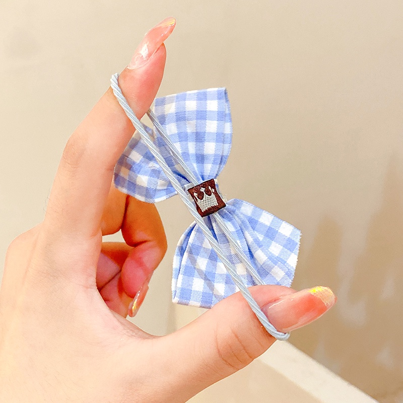 Set 10 Dây Cột Tóc Nơ Dễ Thương Cho Bé Gái