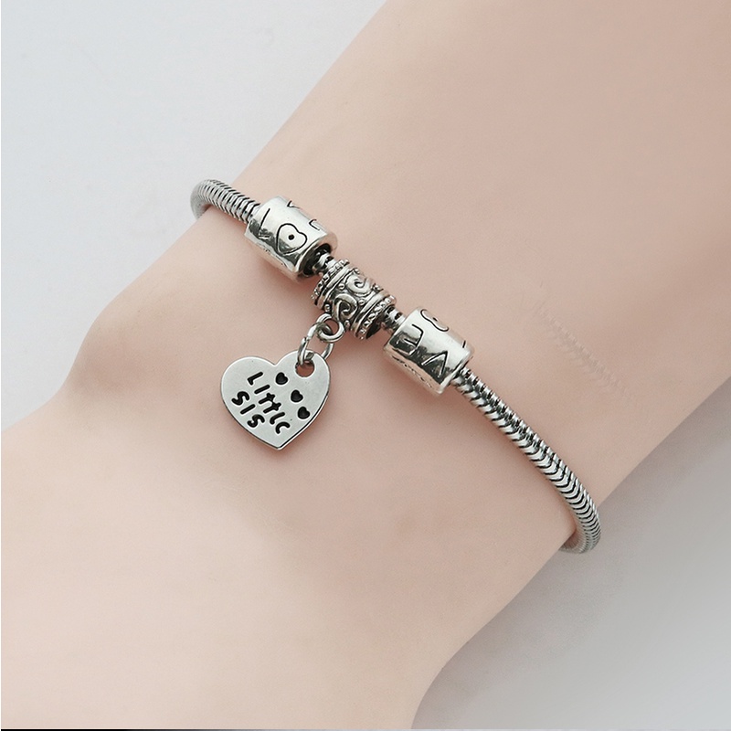 Set 3 Vòng Tay Tình Bạn Mặt Trăng Và Trái Tim