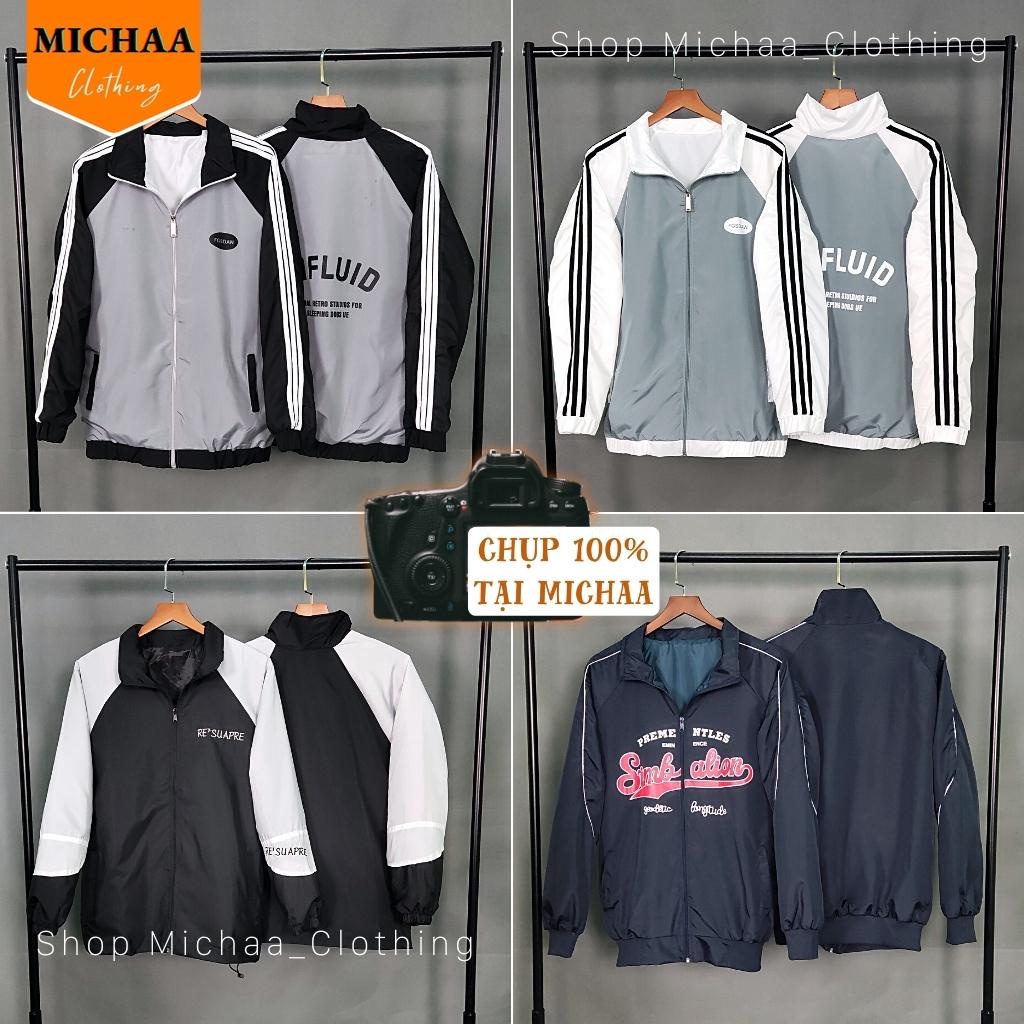 Áo Khoác Bóng Chày Dù Nam Nữ 2023 Ulzzang Unisex Form Rộng 2 Lớp Thể Thao Chống Nắng - MICHAA