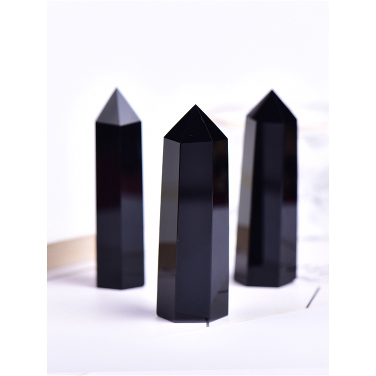 Đá Obsidian Màu Đen Dùng Trang Trí Nhà Cửa Độc Đáo