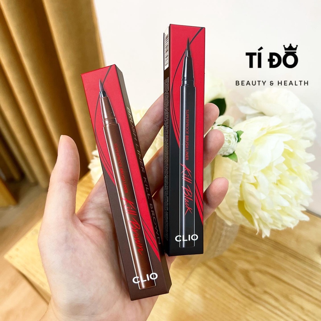 CLIO - Kẻ Mắt Nước Superproof Brush Liner