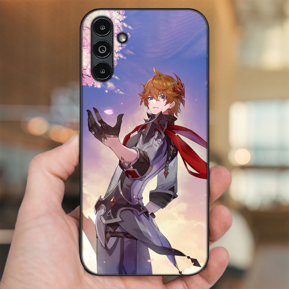 Ốp lưng Samsung A04s viền đen in hình Tartaglia Childe Genshin Impact