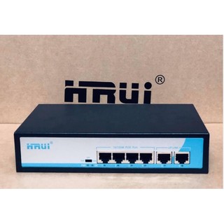 Thiết bị chuyển mạch switch poe hrui 4 port hr900-af-42n