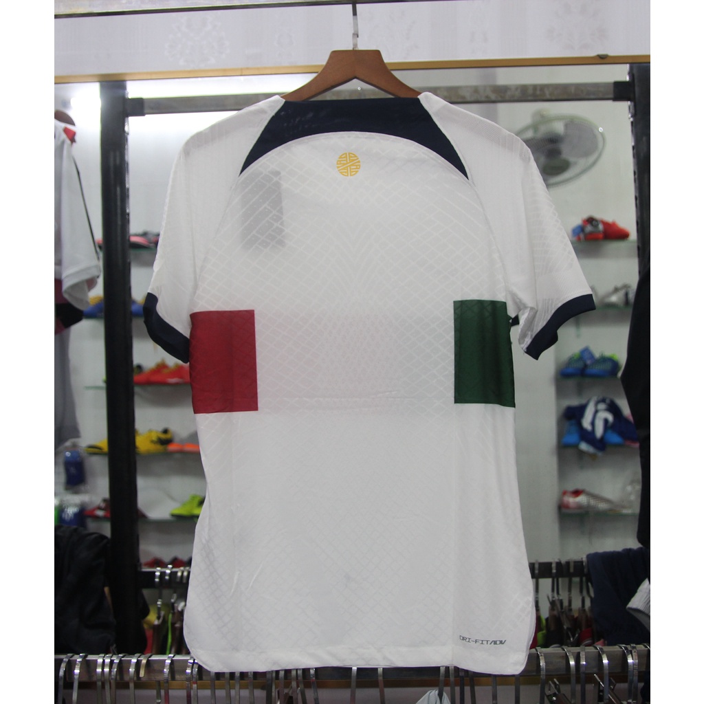 Bộ quần áo bóng đá Đt Bồ Đào Nha mùa WC 22/23 - Bản Player hàng Thái - Bồ Đào Nha Trắng sân khách