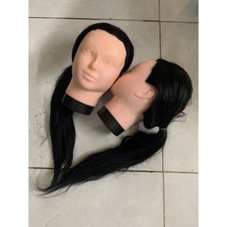 Đầu ken manocanh tập cắt tóc