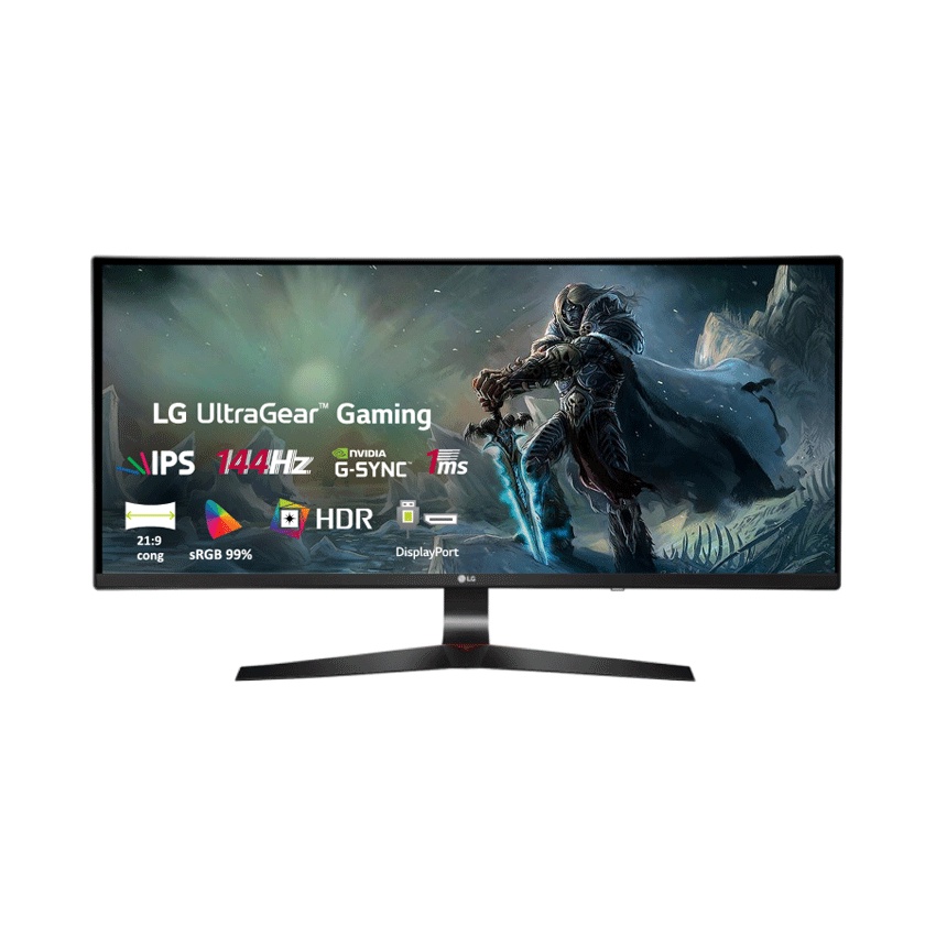 Màn hình cong LG UltraGear 34GL750-B 34" IPS 144Hz G-Sync HDR chuyên game - Hàng Chính Hãng