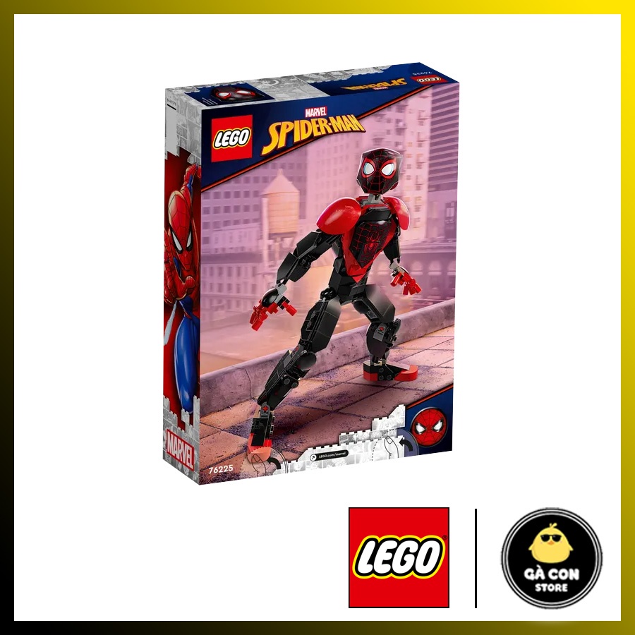 LEGO 76225 Spiderman Miles Morales Figure Người nhện đa vũ trụ.