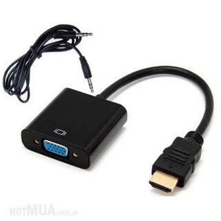 Dây cáp hdmi to vga 1m8, cáp chuyển đổi hdmi to vga