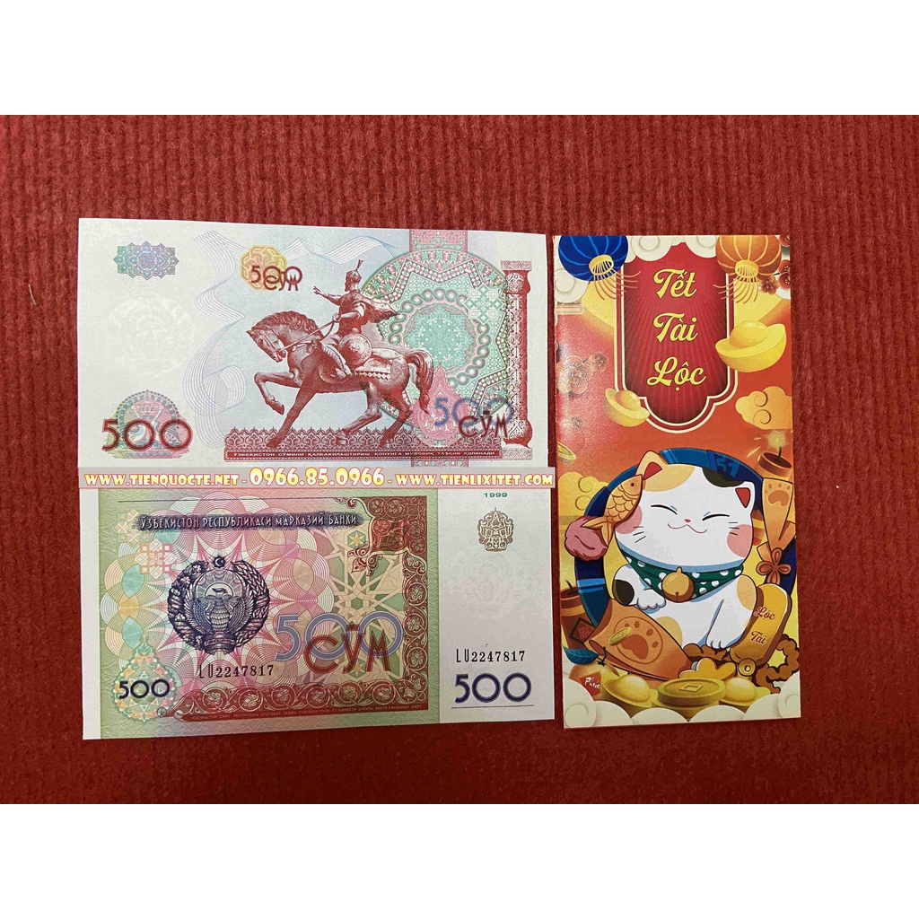 Bao lì xì tiền 2023 Tờ Mã đáo thành công tài lộc