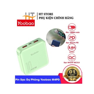 [CHÍNH HÃNG] Pin sạc dự phòng Yoobao M4PD 10000mAh, sạc nhanh 20W, QC3.0 - Hàng chính hãng Yoobao