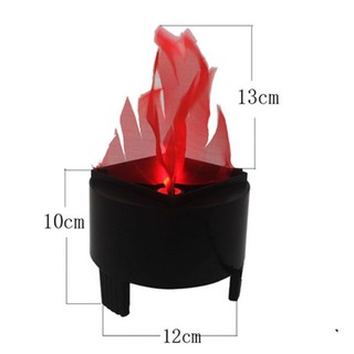 [Baosity1] Tiệc đèn ngọn lửa điện tử hiệu ứng 3D LED Mini