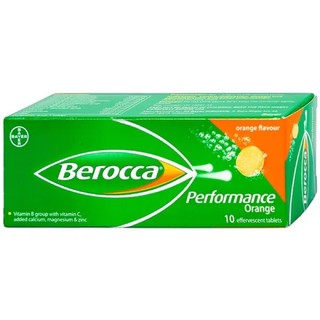 Viên sủi Berocca Performance hương cam bổ sung vitamin C