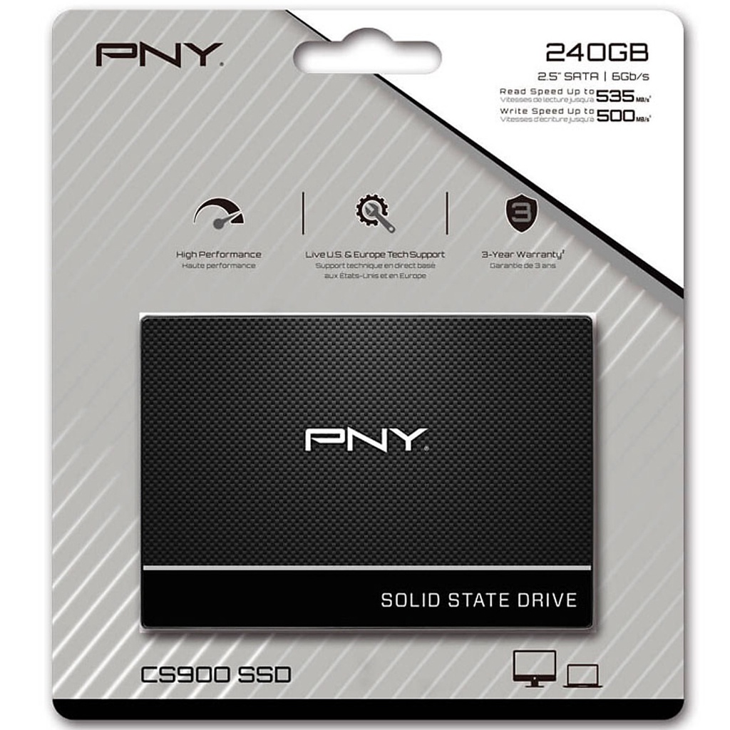 Ổ cứng SSD PNY CS900 240Gb SATA3 chính hãng