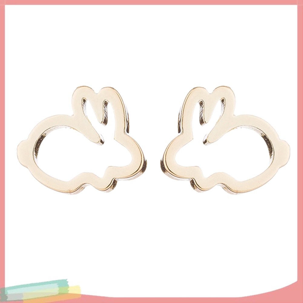 Đôi Khuyên Tai HìNh Thỏ Dễ Thương ThờI Trang Cho Nữ