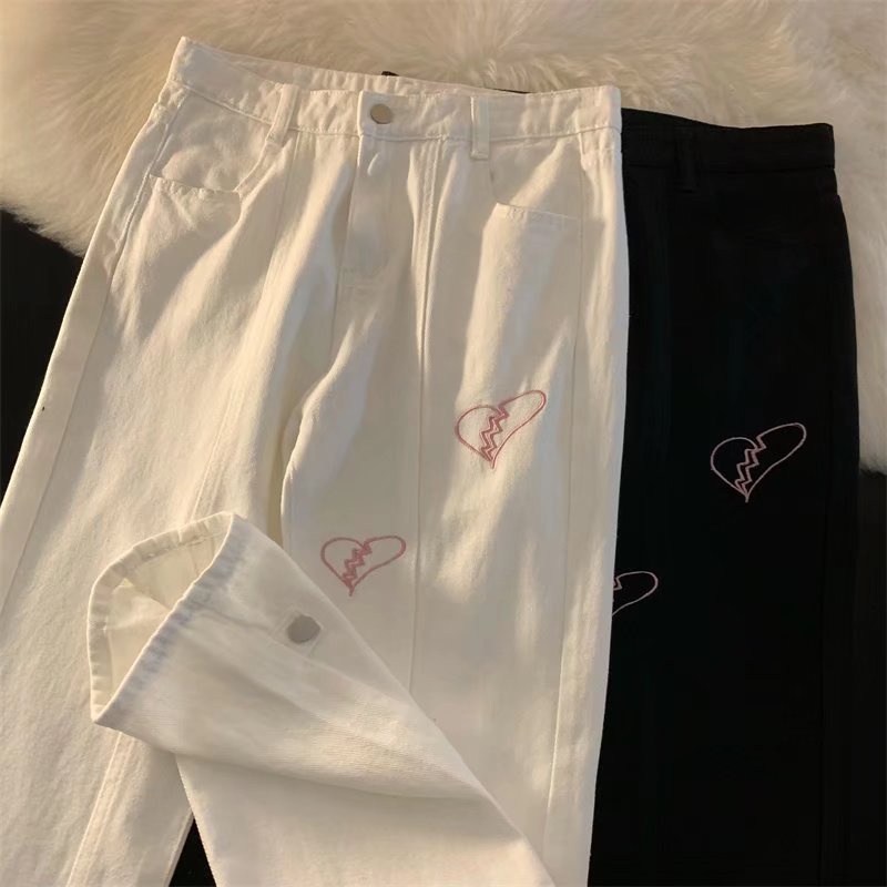 Quần jeans nam hàn quốc quần jean nam cao cấp quần jogger nam lưng cao quần dài trắng quần bò nam