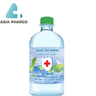Nước súc miệng Dr. Muối hương vỏ chanh
