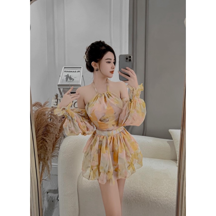 SÉT VÁY VOAN LÀ MÂY THÌ TRÔI LÀ GIÓ THÌ THỔI LÀ HOA PHẢI NỞ MẶT TRỜI TỎA NẮNG ĐÃ LÀ PHỤ NỮ PHẢI ĐẸP UP HalndShop