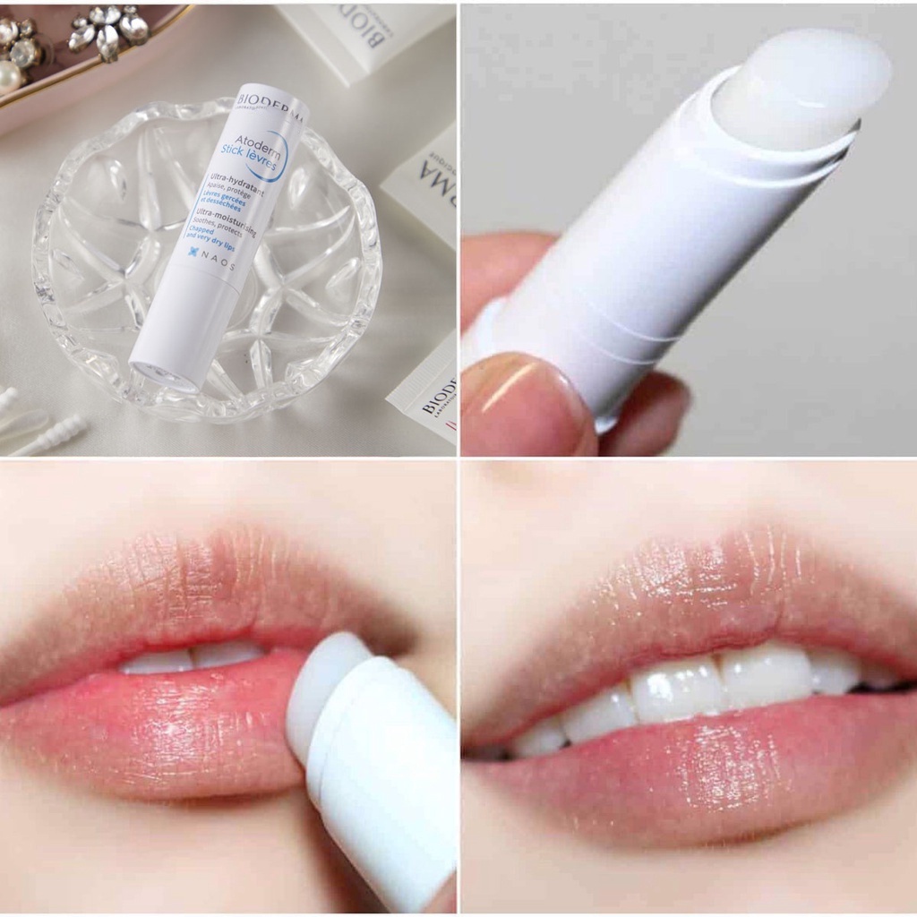 Son dưỡng môi Bio Atoderm Levres Stick Hydratant 4g
