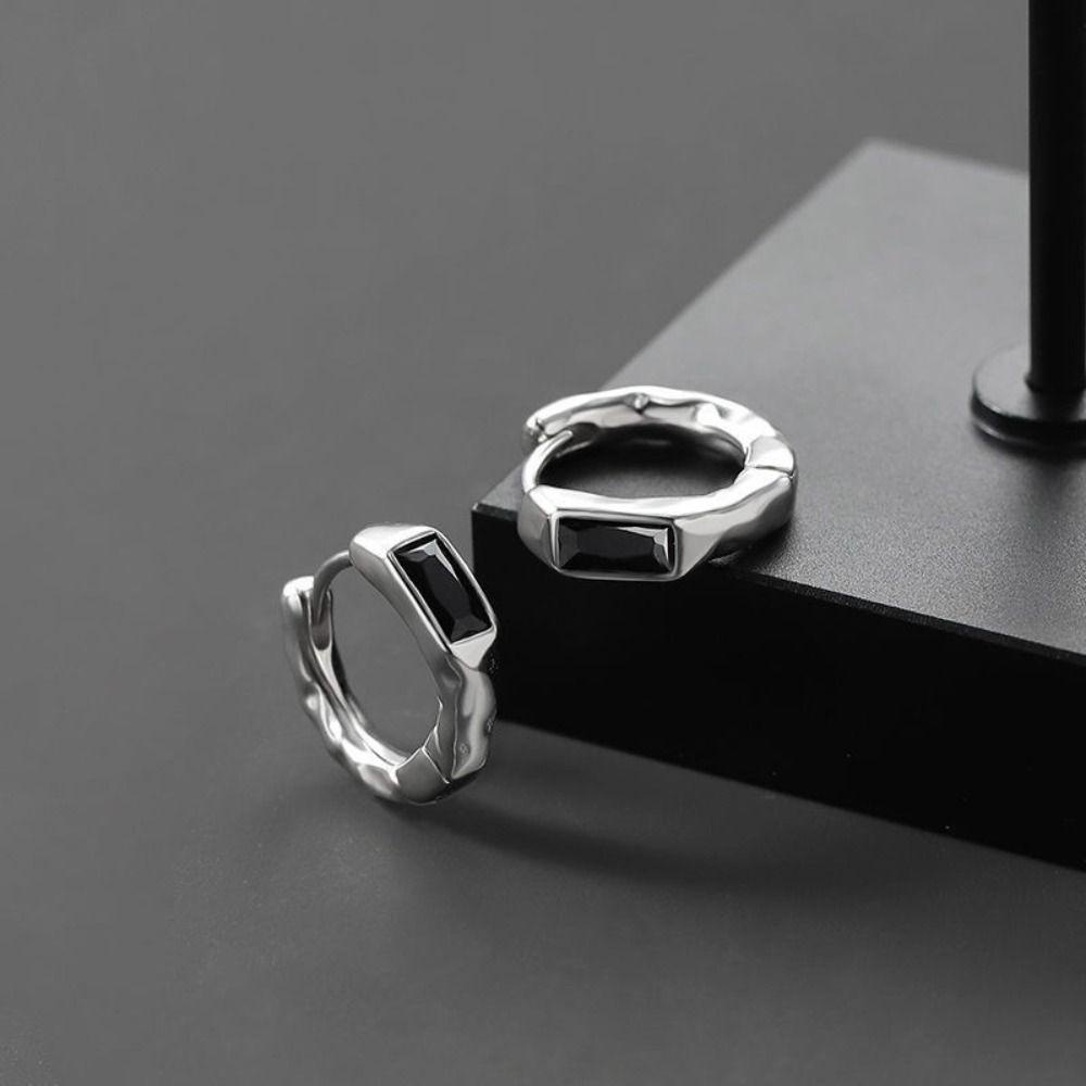 Bông Tai Tròn Phong Cách Punk Đường Phố Cá Tính Sáng Tạo Dành Cho Nam|Phụ Kiện Bảng Điều Khiển Dành Cho Nam Giới