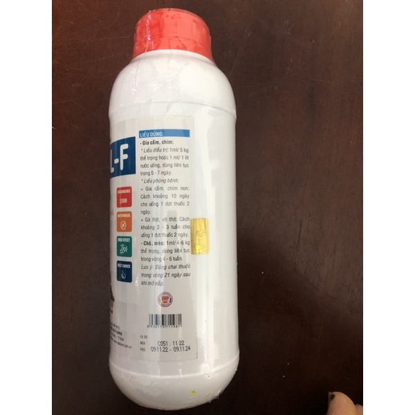 Chai 1 lit nấm uống nazol