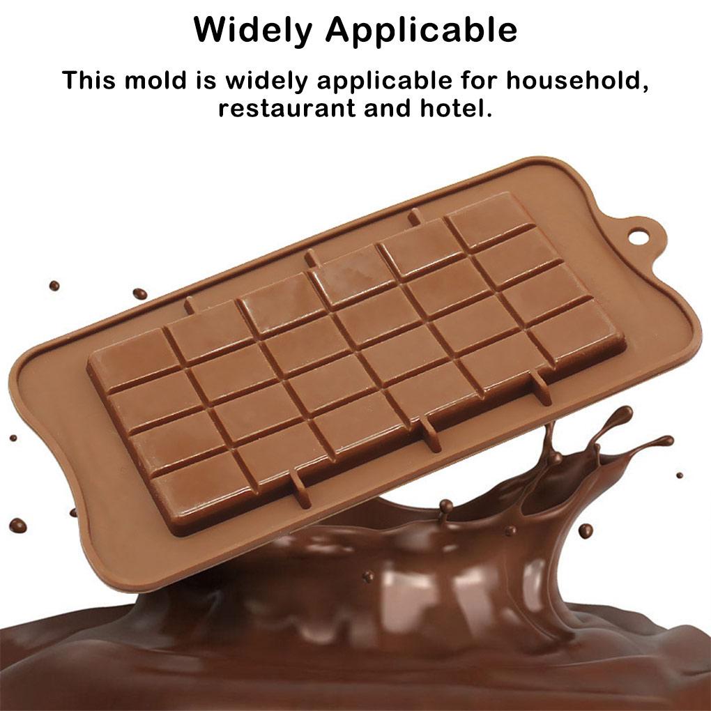 Khuôn Silicone Làm Bánh Waffle / Chocolate Tiện Dụng Cho Nhà Hàng / Khách Sạn