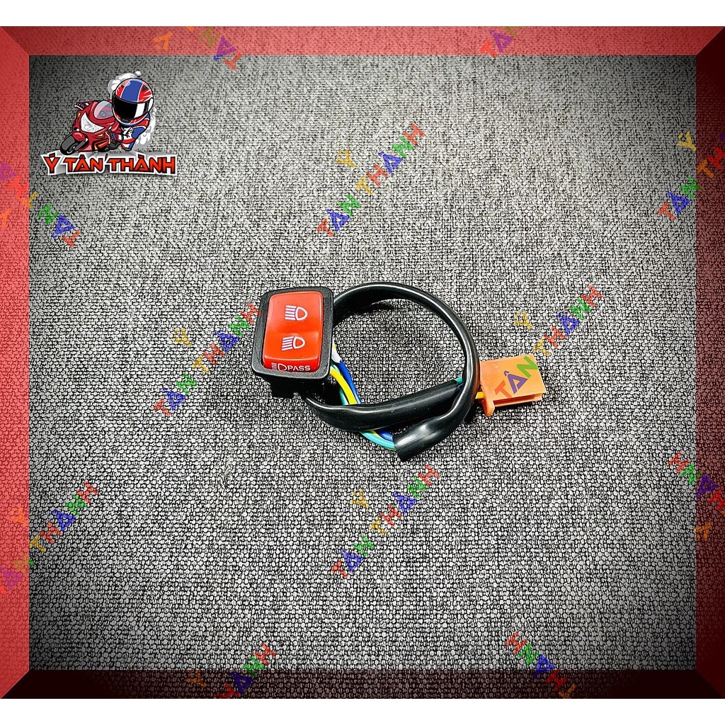 Nút passing Đỏ cho cùm công tắc NVX MS22